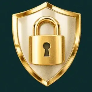 Shield with padlock — Vegas Now