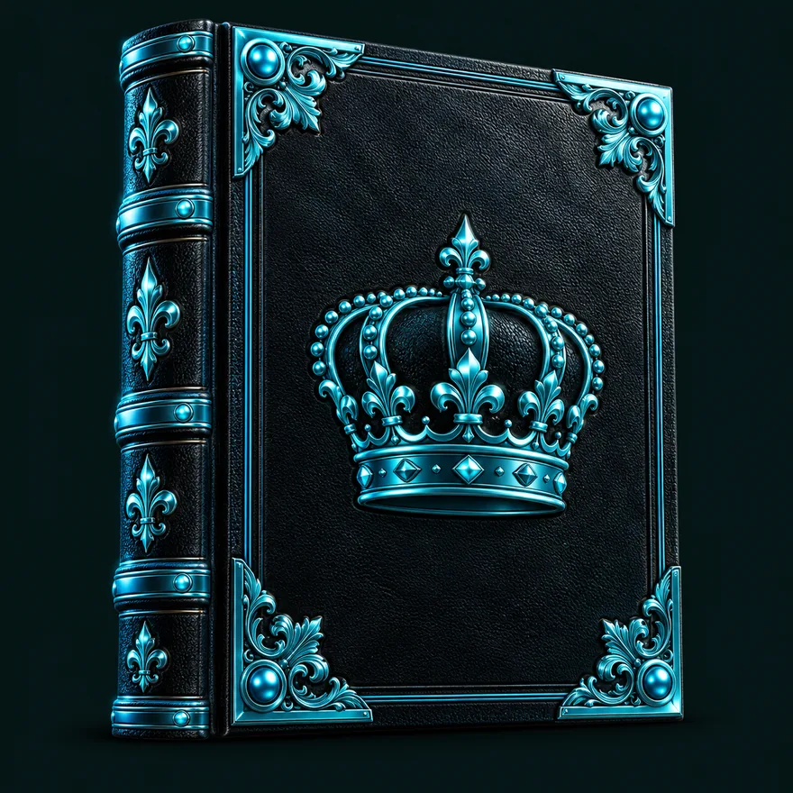 Ornate royal book — Vegas Now