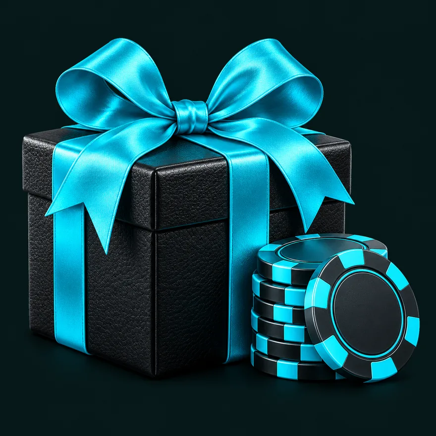 Gift box and chips — Vegas Now
