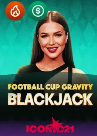 Football Cup Gravity Blackjack live game cover