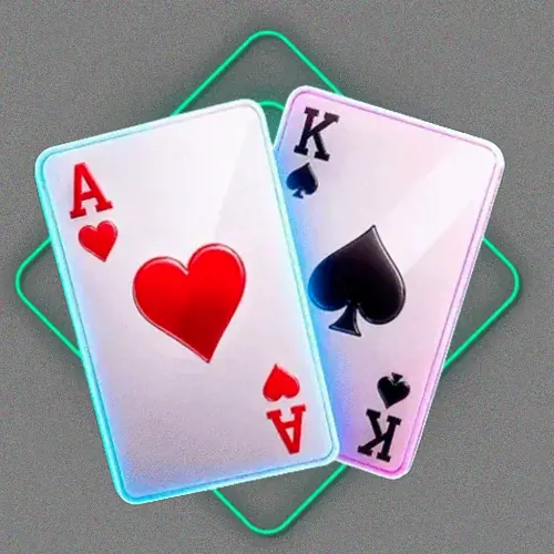 Ace and king playing cards