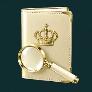 Passport magnifying glass — Vegas Now