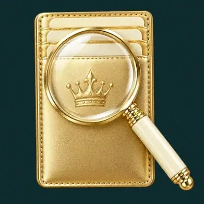 Wallet and magnifier — Vegas Now