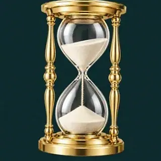 Golden hourglass — Vegas Now