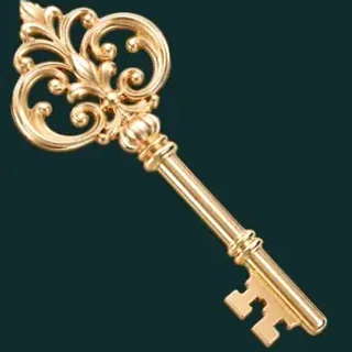 Ornate antique key — Vegas Now