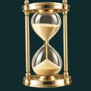 Ornate hourglass — Vegas Now
