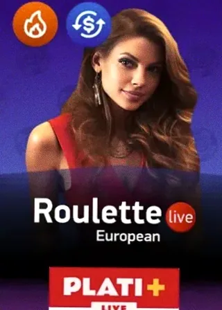 Roulette European live game cover